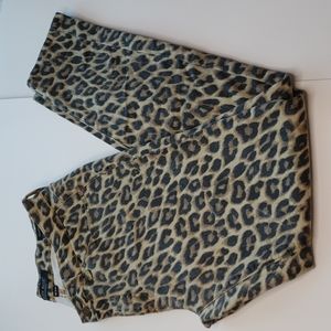 Judy Blue skinny fit high rise animal cheetah print skinny jeans size 9/29